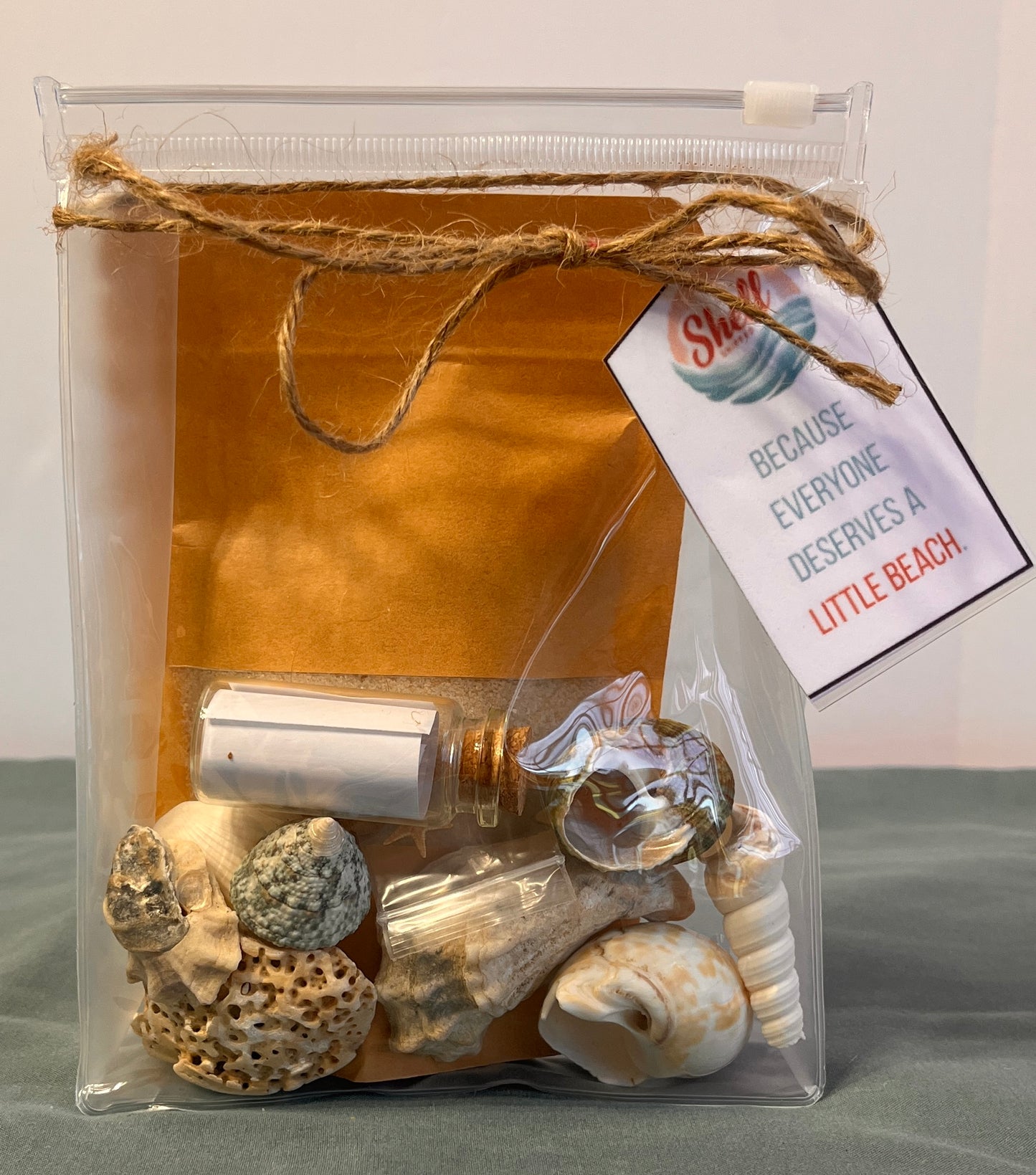 Shell Shipped Seashell Gift Bag